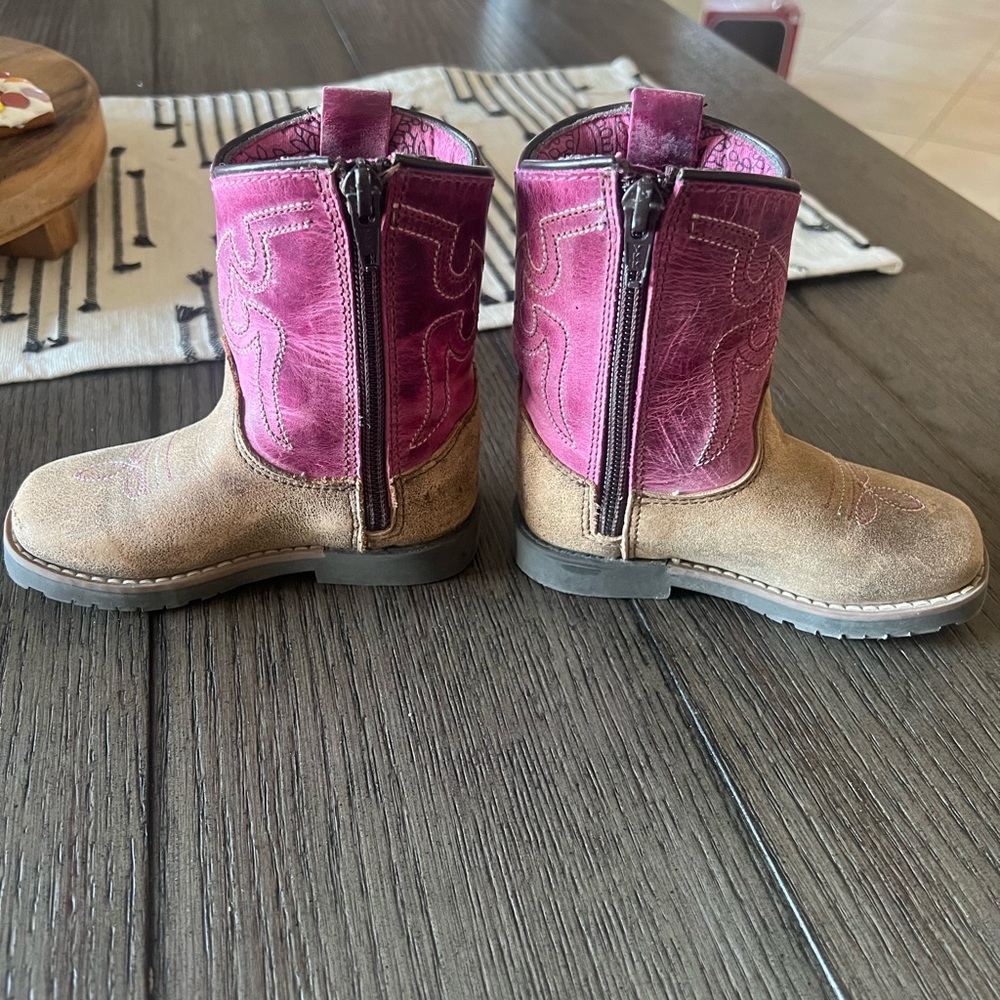 SHYANNE INFANT GIRLS' TOP WESTERN BOOTS - ROUND TOE - Picture 2 of 6